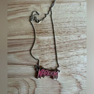 Vintage Y2K KABOOM necklace